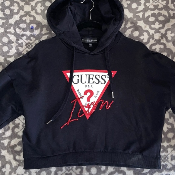 Guess | Other | Black Hoodie | Poshmark